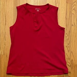Kim Rogers Bold Red Tank Top